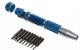 Magnetic Bit Holder 8pc Bits, Phillips 0, Torx T3, T4, T5,T6, T8 Star 1 Pentalobe, Spanner 2.6mm, Triangle Driver, Great for cell phone repair tool kit.
