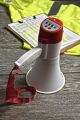 30 Watt Megaphone With Voice Recorder & Siren, 380 Yard Range