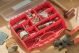 17 IN 1, Section Plastic Storage Container Size 12-1/2 inch x 10 inch x 2-3/8 inch