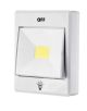 90Lumen 3Watt Wall Switch Light With Magnet , Adhesive, Mounting Slot at Back