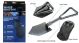 23 inch Premium Quality Black Tri-Fold Serrated Shovel W/Carrying Case, Mining, Miners