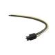 16 GAUGE 12 INCH 4 WIRE SQUARE MALE TRAILER CONNECTOR AUTOMOTIVE DC HARNESS 1PK, SAE