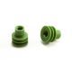 18 / 16 / 20 GAUGE  WP SERIES  GREEN CABLE SEAL WEATHER PACK DELPHI CONNECTOR  5PK 12015323