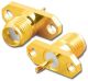 SMA FEMALE PANEL MOUNT 2 HOLE FLANGE CONNECTOR SMA2735