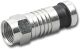 F MALE COMPRESSION CONNECTOR FOR RG58 RFF7718SN