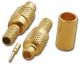 Mini MCX Connector straight Crimp Plug for RG316, RG174 MMC2101