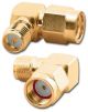 SMA Reverse Polarity Female to SMA Reverse Polarity Male Right Angle 90 Degree Adapter RPA2486