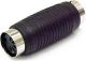 MIDI COUPLER, 5 pin din Splice, Barrel Adapter.