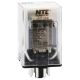 RELAY-10AMP DPDT 6VDC 8-PIN OCTAL