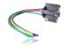 WIRED AUTOMOTIVE RELAY SOCKET FOR R51 40A, 50A SERIES