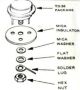 TRANS.INSULATOR KIT TO-36 2 PER PK TCG414