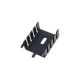 Aluminum Heatsink for TO3P, TO3PBL, TO3PFM, TO3PL, TO3PML, TO3PMLH, TO3PN, TO218, TO127, TO247, TO220, TO202, TO202M, TO202N, TO126, TO126LP, TO126ML Transistor Heat Sink, Measures 30mm x 25mm x 13mm THM6030
