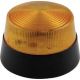 12VDC - AMBER LED ELECTRONIC FLASHING STROBE LIGHT