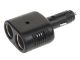 12V TWIN CIGARETTE PLUG WITH LED