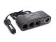4-IN-1 CIGARETTE PLUG + CAR BATTERY TESTER, Socket Splitter