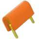 Orange PCB Test Point, Tip Jack, .4 Inch Wide, 105-0756-001
