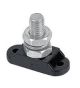 Black Insulated Distribution Stud, Single 3/8