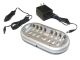 V-878 - NiMH / NiCd BATTERY CHARGER FOR AA OR AAA BATTERIES - AC AND CAR ADAPTER