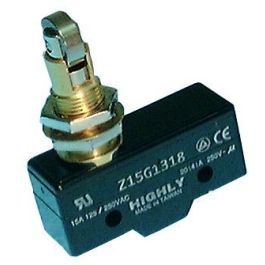 Z15G1318 Hvy Duty Snap Action Momentary Switch w/Side Roller Plunger 30-1318B