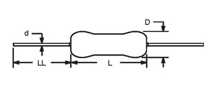 12 Ohm 1/8 Watt universal Resistor Pack of 20